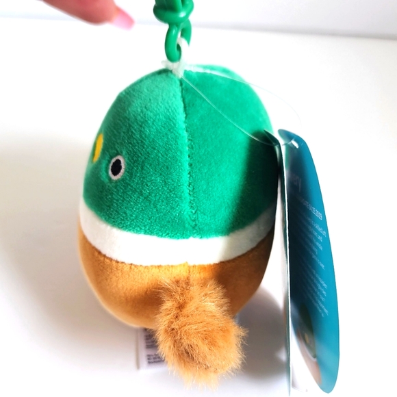 AVERY 🦆 the Mallord Duck Clip Original Squishmallows by Kelly Toy Clip ☆》NWT《☆ - Picture 2 of 5